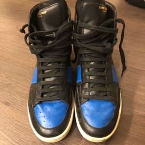 Saint Laurent Hi-Top leather sneaker
